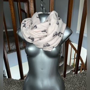 Skull Cashmere 100% Cashmere infinity scarf